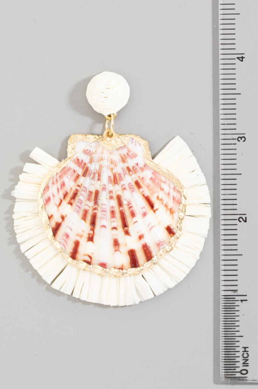 Discover Me Shell Earrings