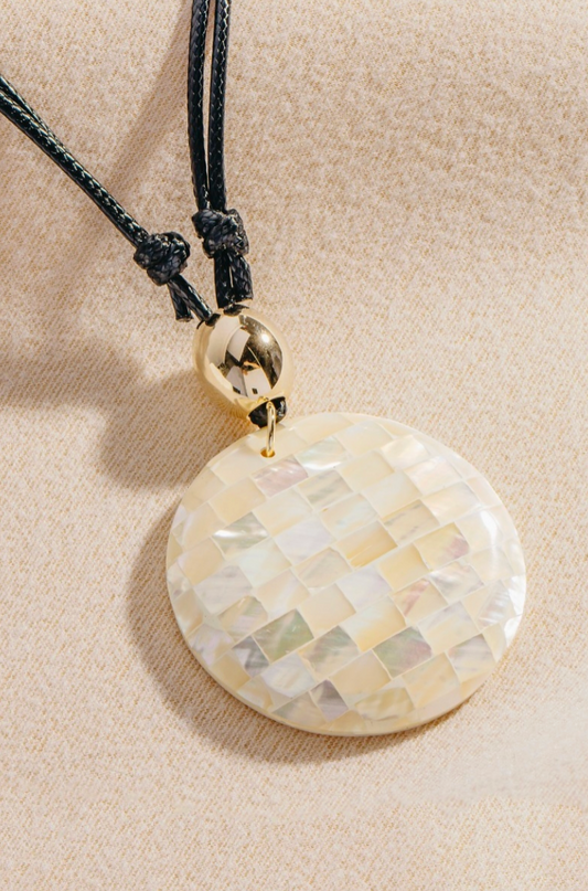 Florence Mosaic Shell Necklace