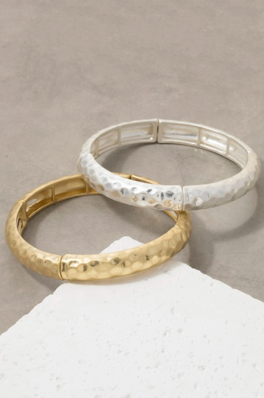 My Mission Stretch Bracelet Silver