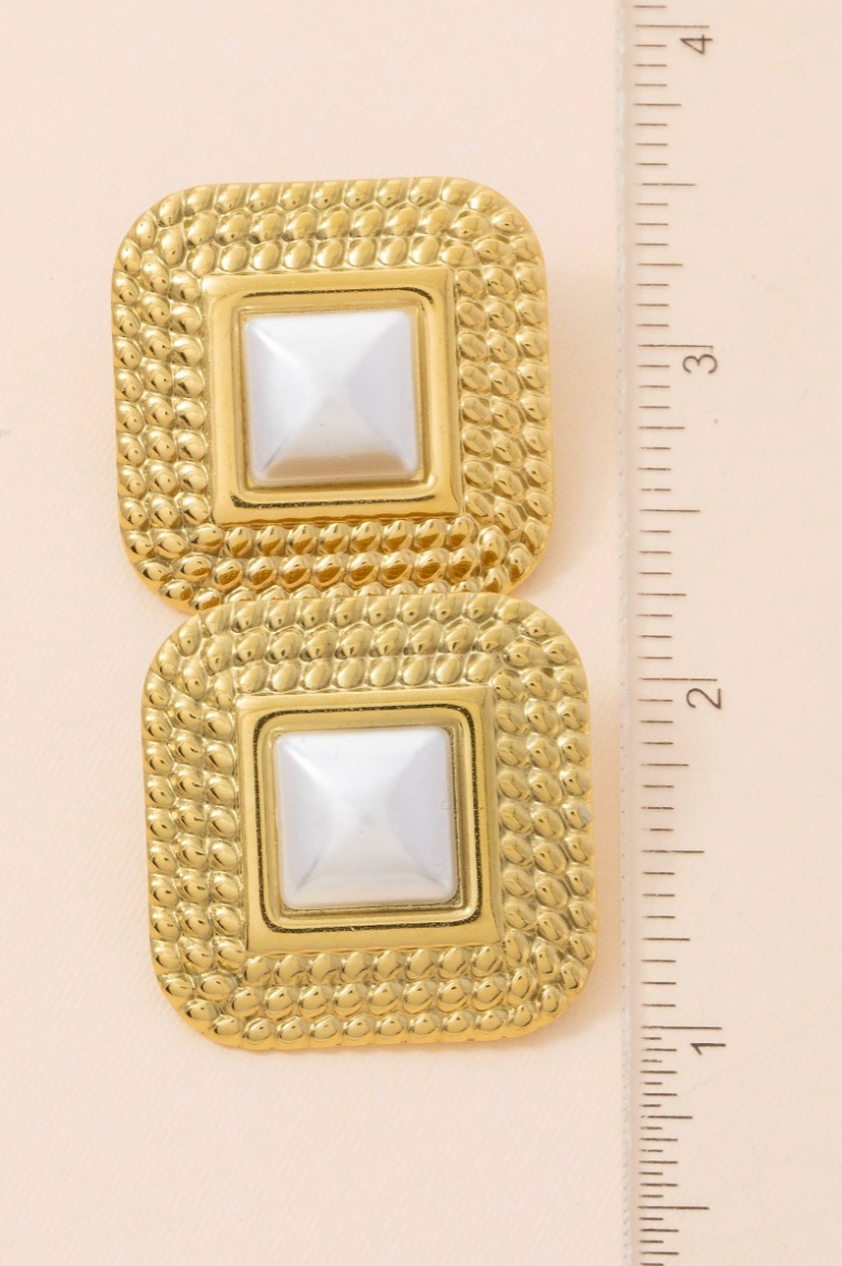 In My Bones Pearl Earrings