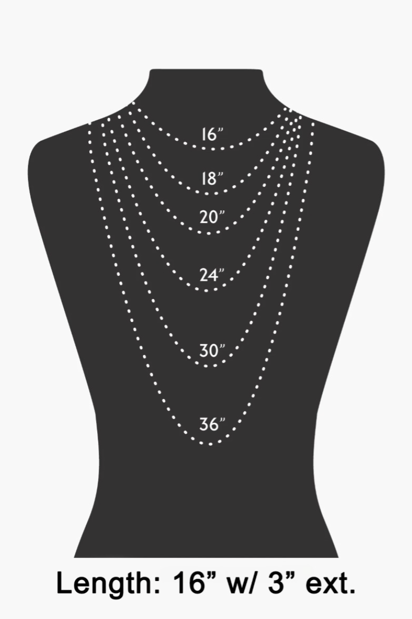 Cut Short Beaded Necklace