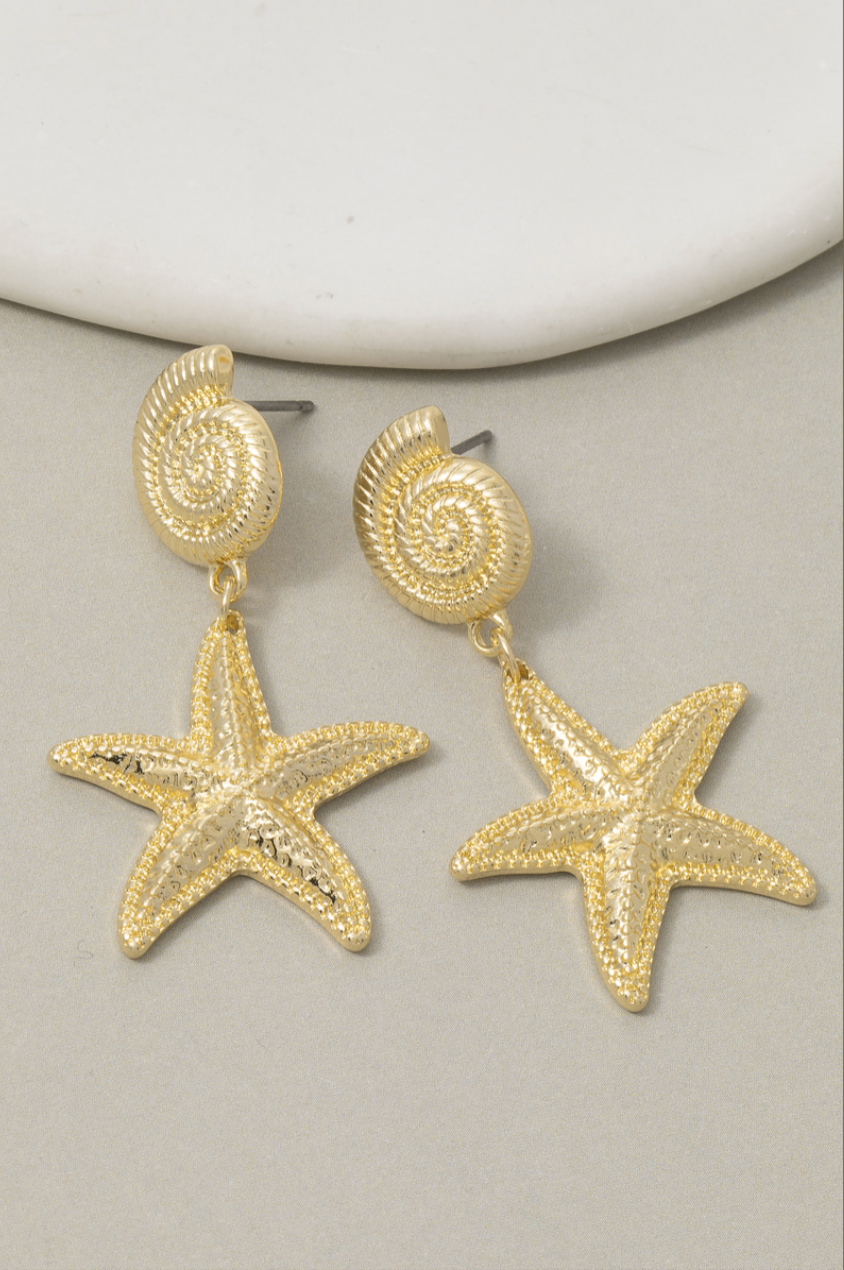 Savannah Starfish Earrings