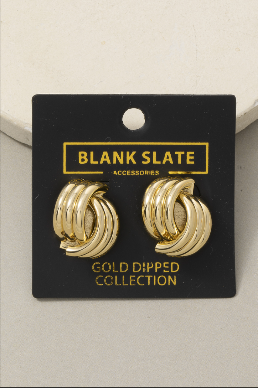 Too Far To Fix Cluster Earrings