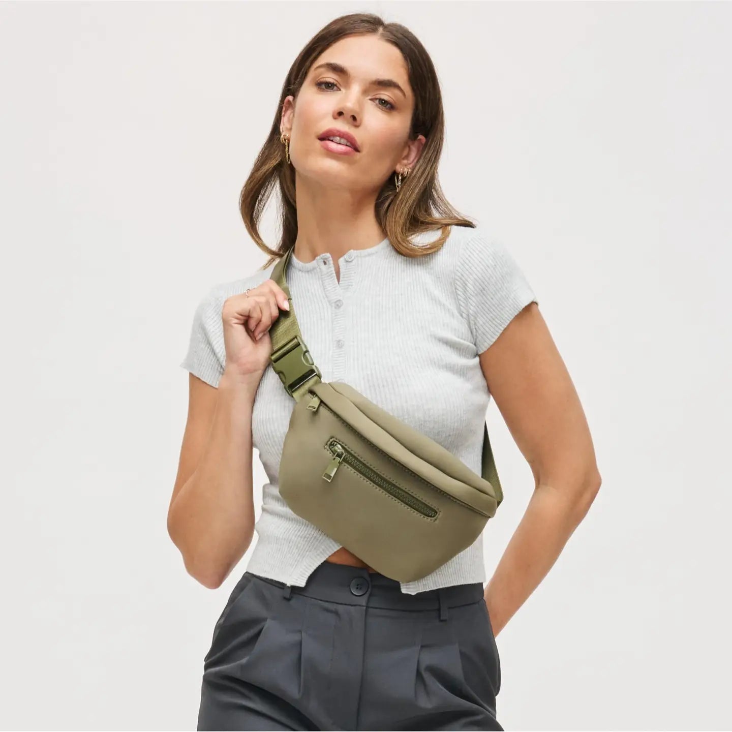 Celestine Belt Bag Army