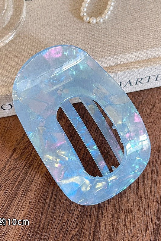 All Day Hold Claw Clip Blue