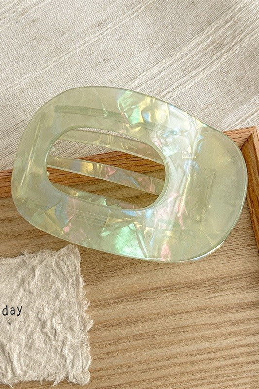 All Day Hold Claw Clip Lime