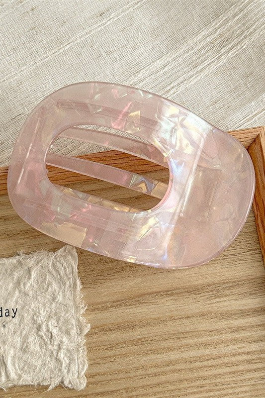 All Day Hold Claw Clip Pink