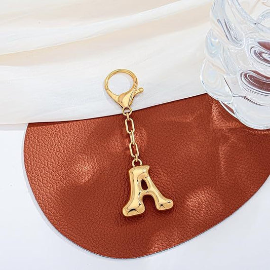 Must Be Love Monogram Bag Charm