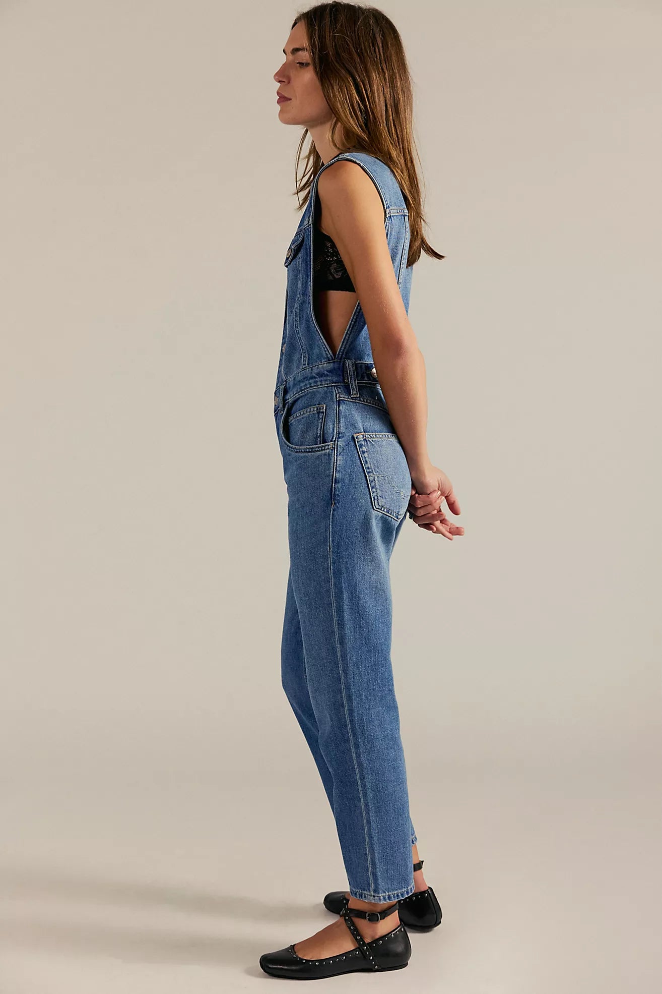 All You Need Denim Coveralls