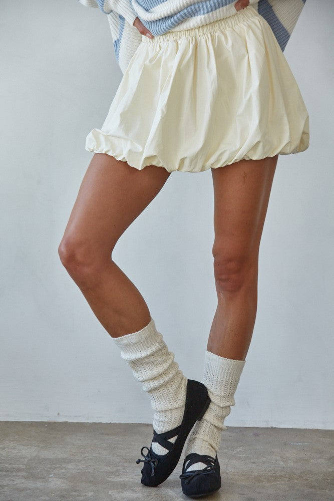 Bethie Bubble Mini Skort