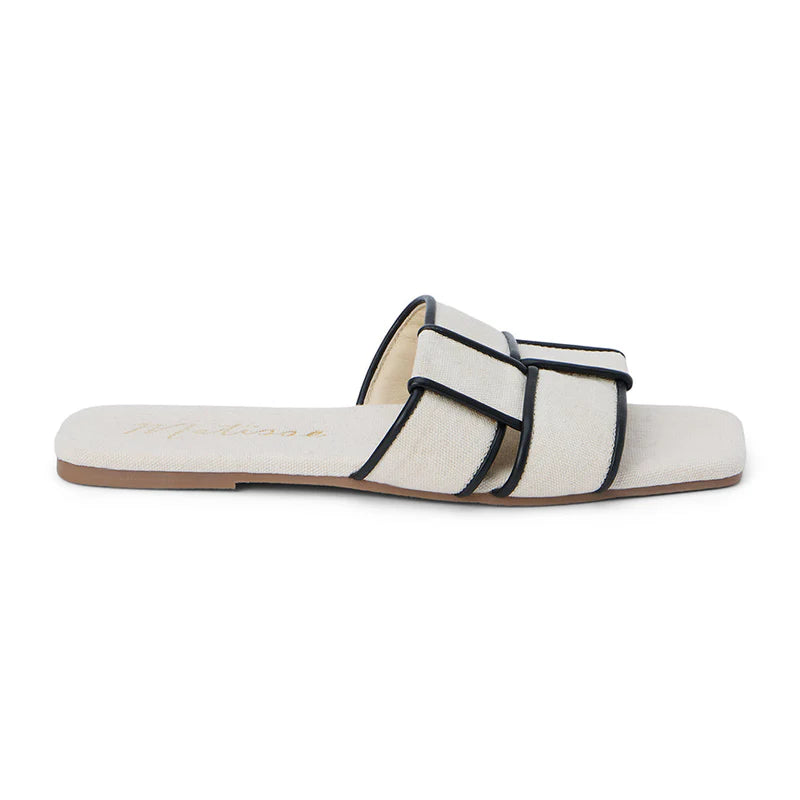 Biscayne Slide Sandal Natural