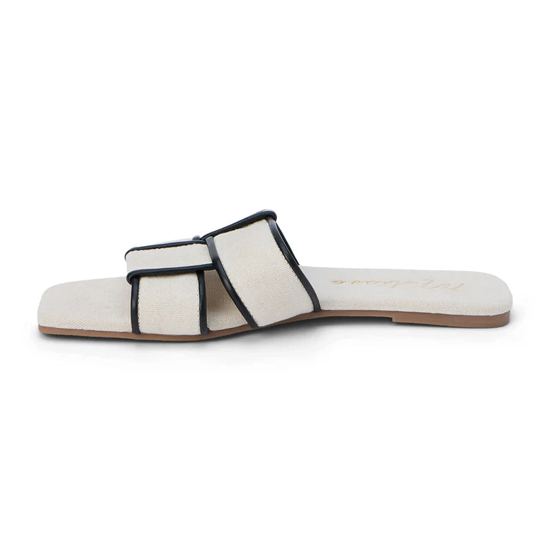 Biscayne Slide Sandal Natural