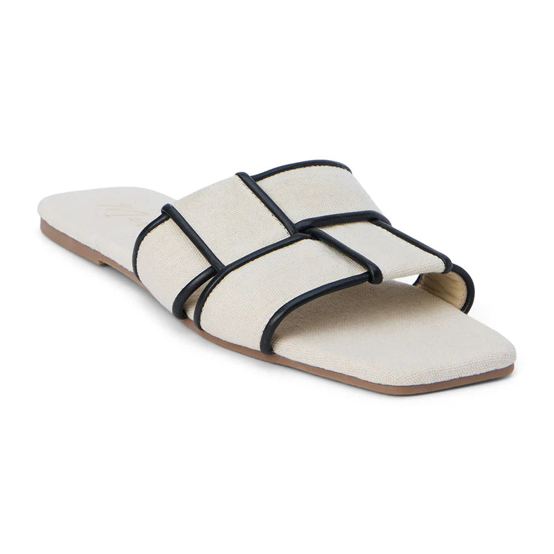 Biscayne Slide Sandal Natural