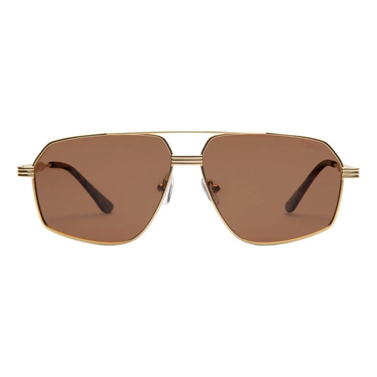 Bliss Sunnies Gold/Brown