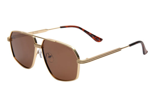 Bliss Sunnies Gold/Brown