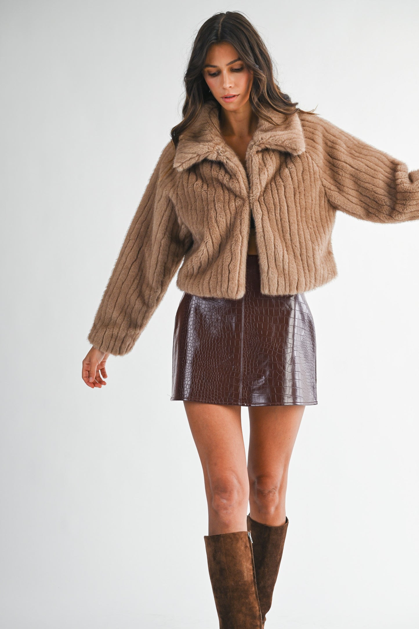 Late Agenda Mini Skirt