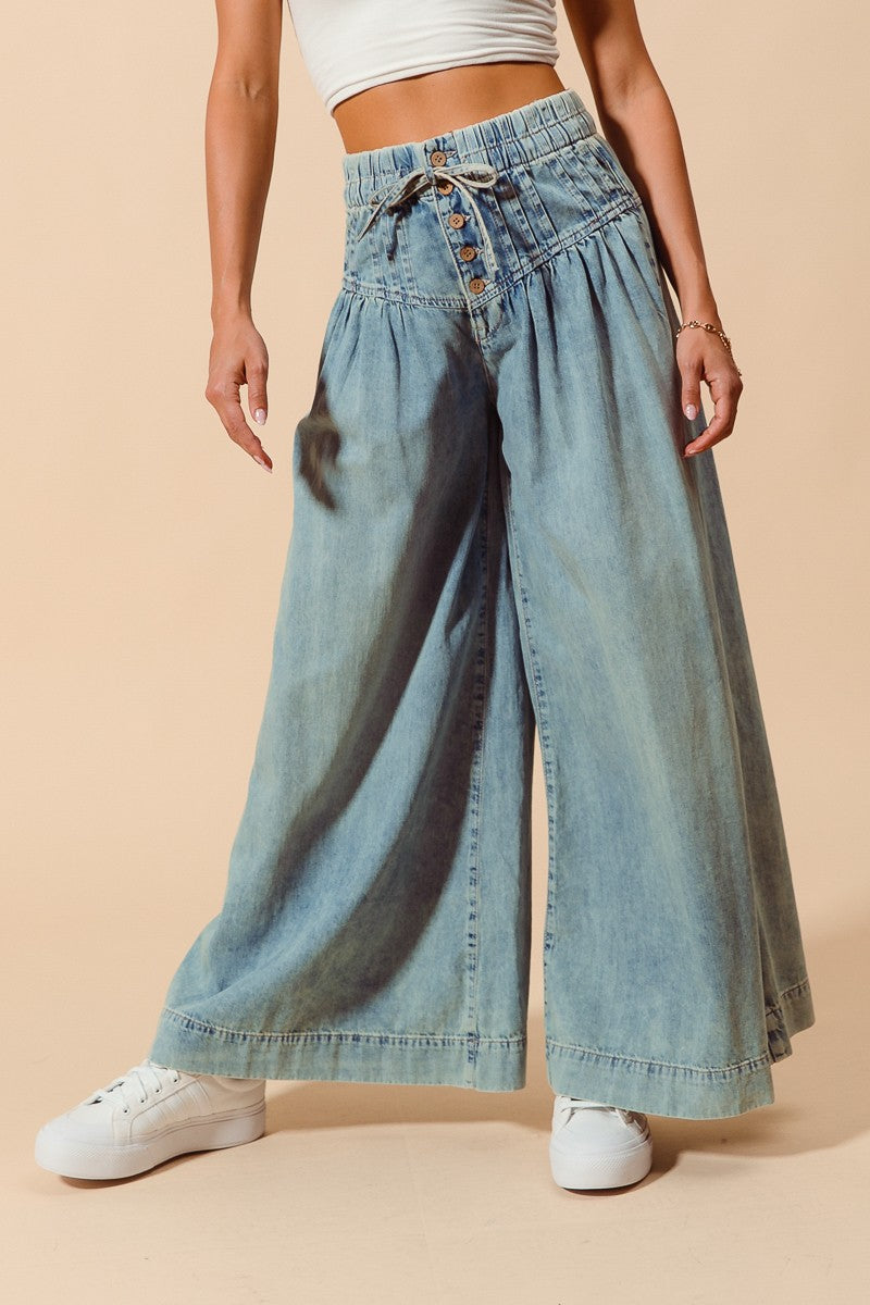 Courtney Wide Leg Jeans