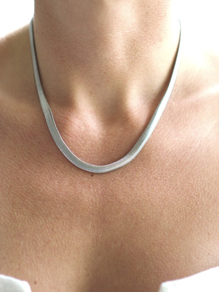 Dapper Necklace Silver