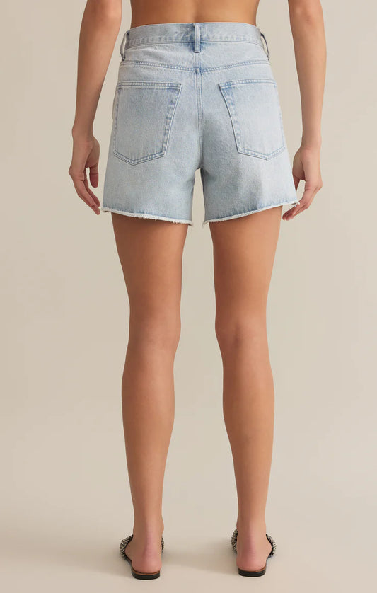 Everyday Hi Rise Denim Short Indigo