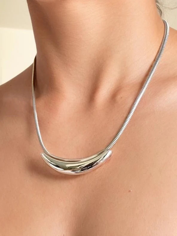 Full Swing Necklace Silver