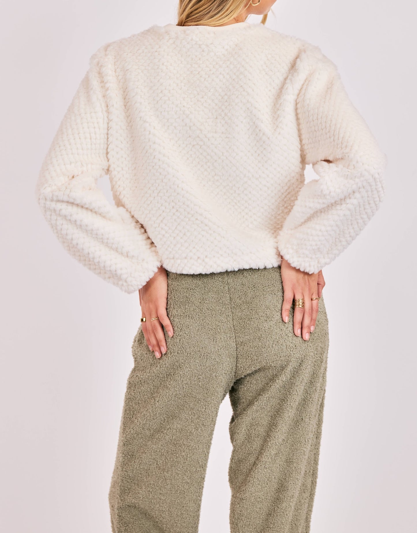 Shoulda Been Fuzzy Knit Top