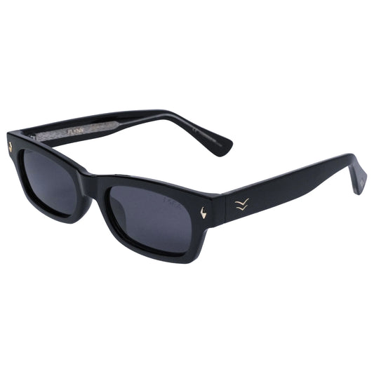 Flynn Sunnies Black/Smoke