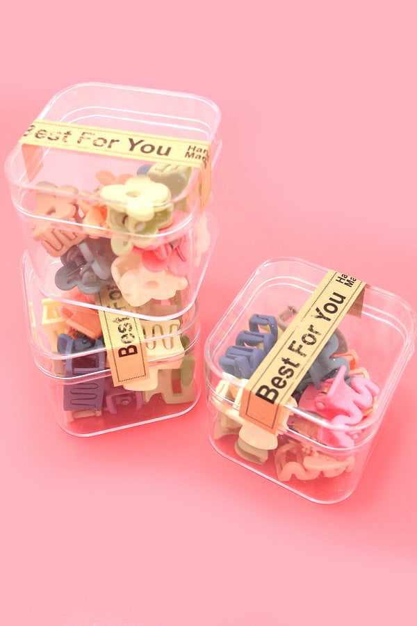 Side By Side Rectangle Claw Clip Set