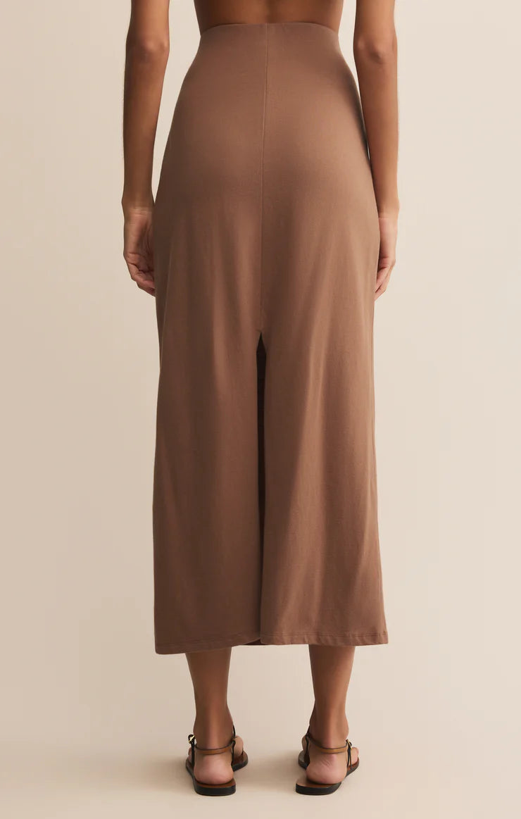 Gail Midi Skirt Teakwood
