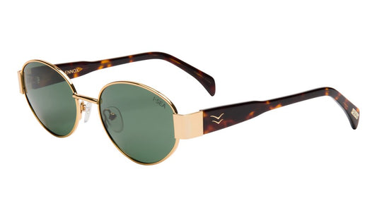 Lennox Sunnies Gold/Green