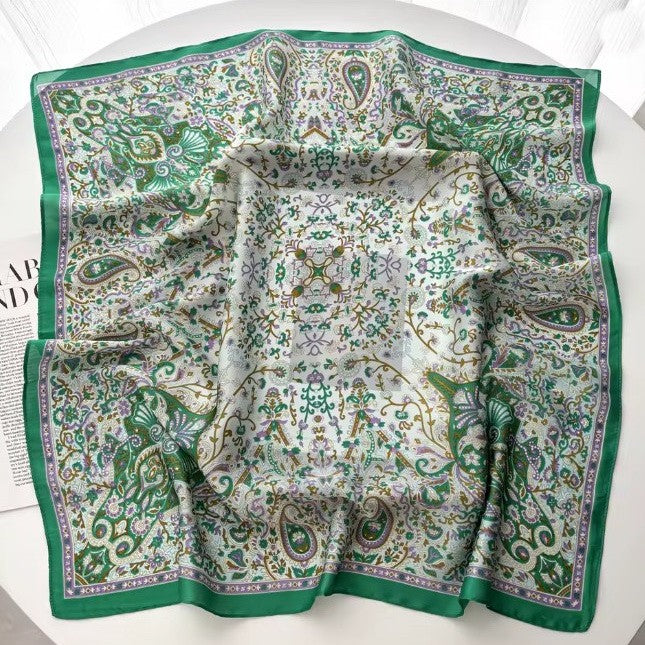 Garden Paisley Bandana Scarf