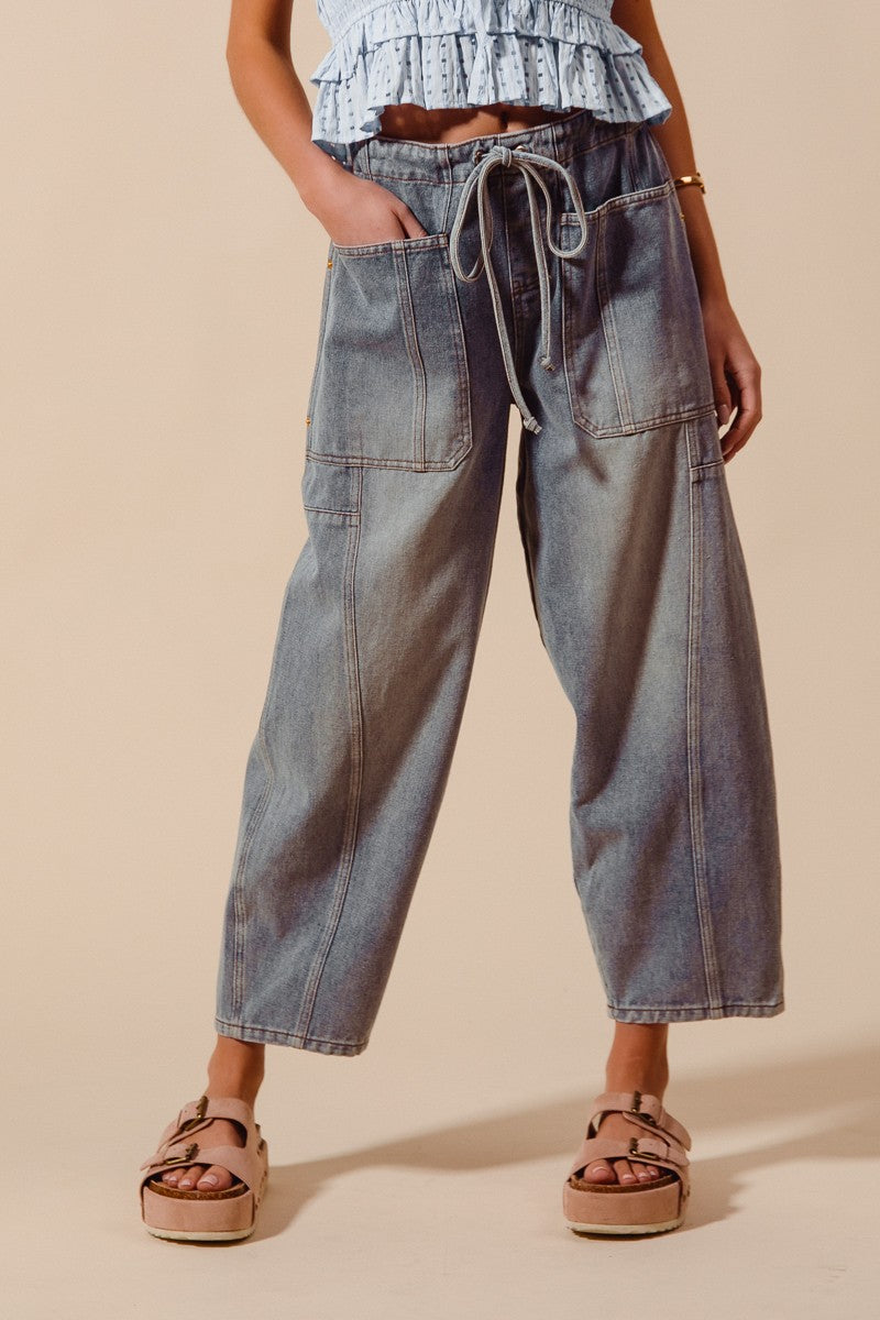 Here Comes The Sun Baggy Denim