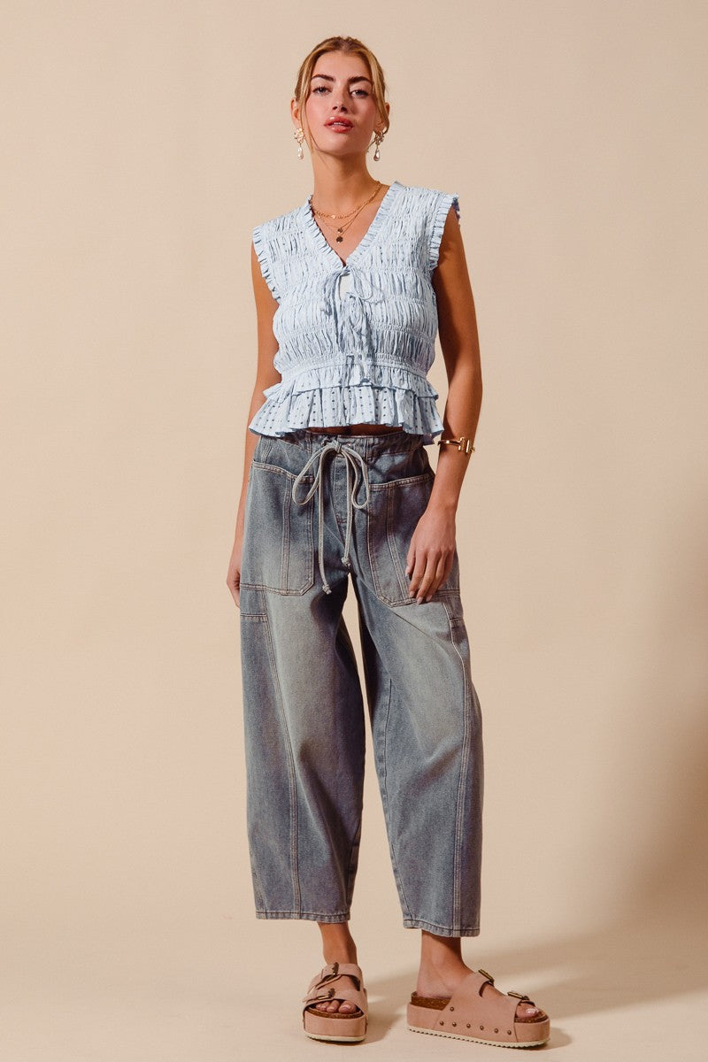 Here Comes The Sun Baggy Denim