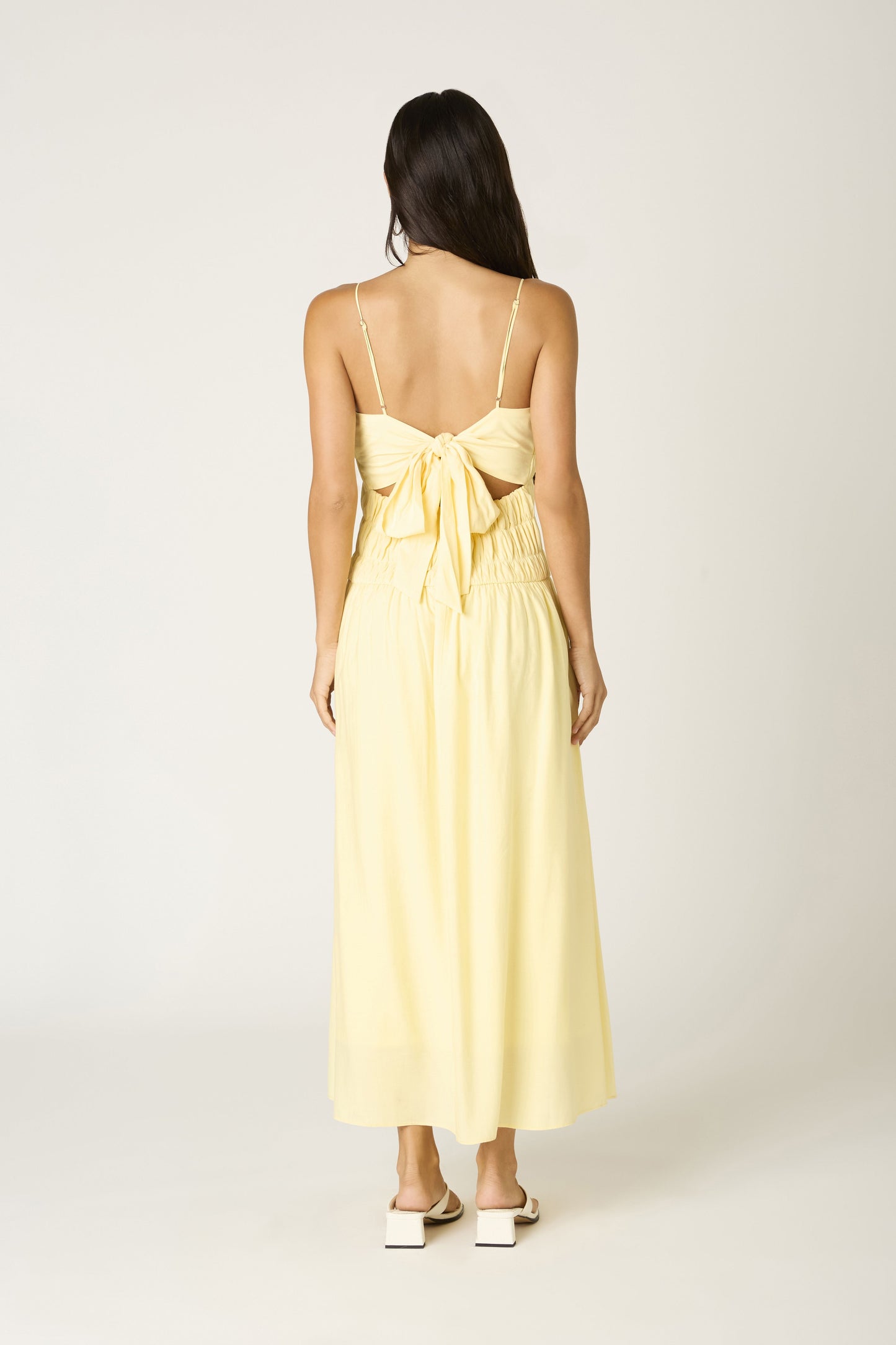 Holding On Smocked Midi Dress