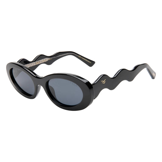 Maya Sunnies Black/Smoke