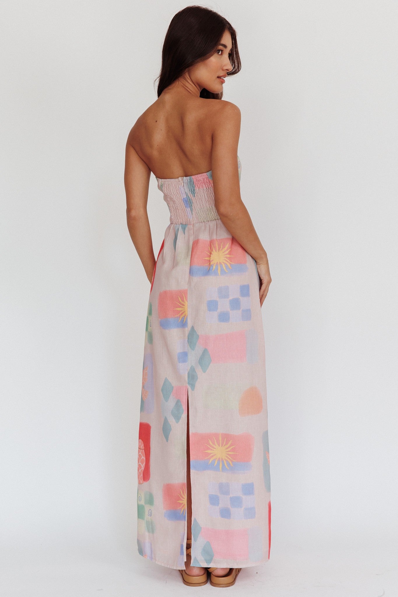Madi Abstract Maxi Dress
