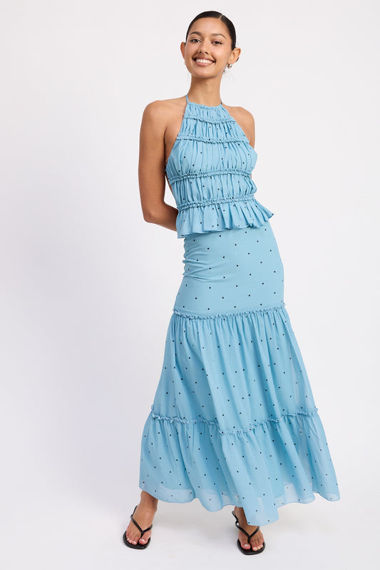 Michaela Polka Dot Skirt