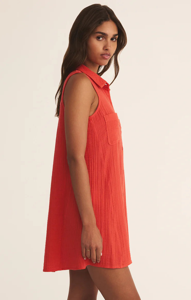 New Light Gauze Mini Dress