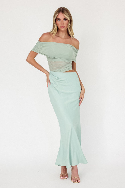 Seamfoam Muse Midi Dress