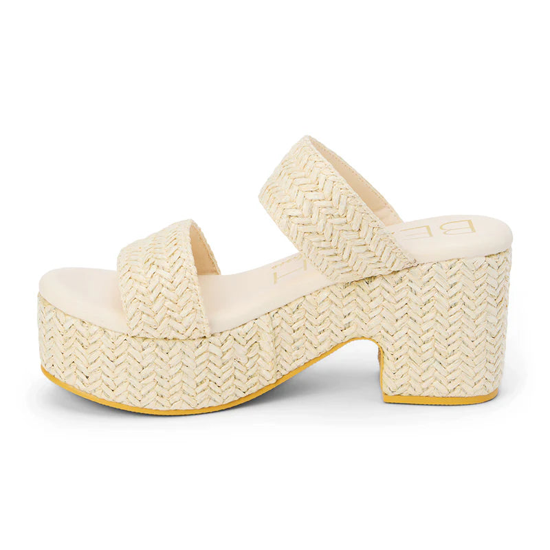 Ocean Ave Platform Sandal Chiffon