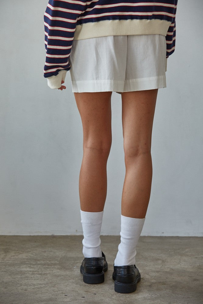 Off Duty Cotton Shorts