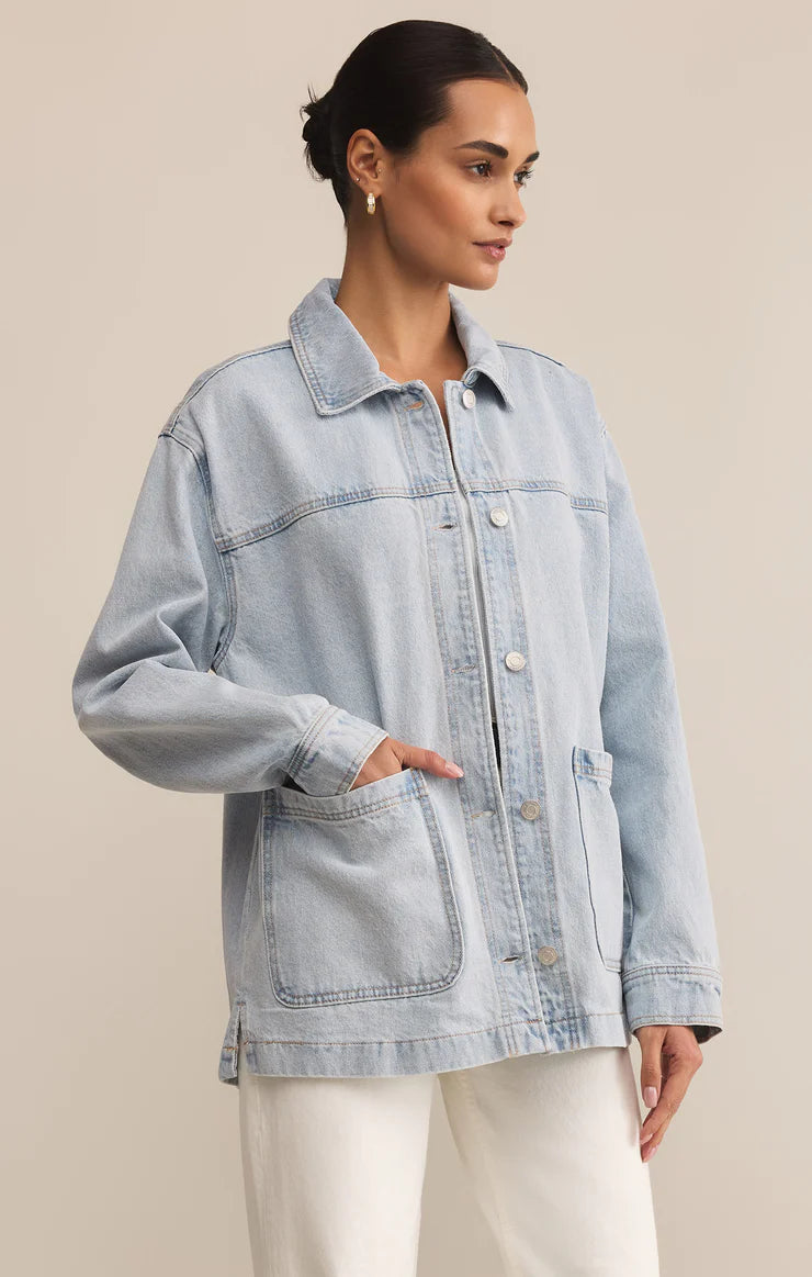 On The Road Relaxed Denim Jacket