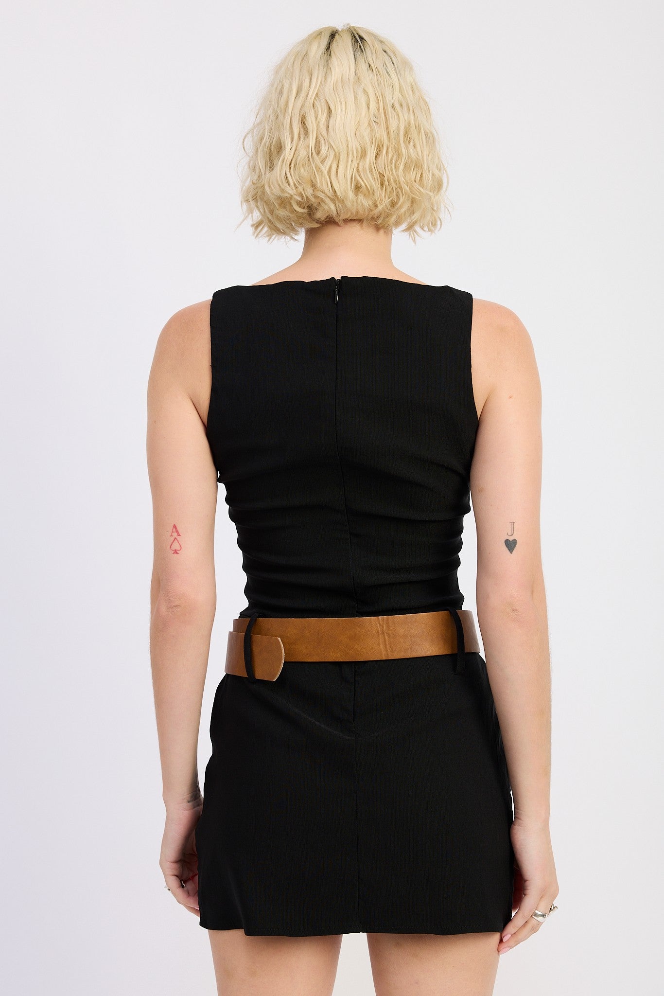 Silver Lining Belted Dress