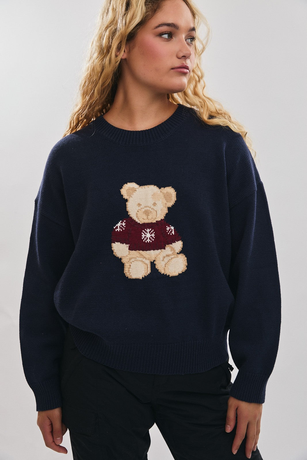 Cozy Bear Crew Sweater