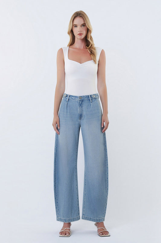 Soft Horizon Barrel Jeans