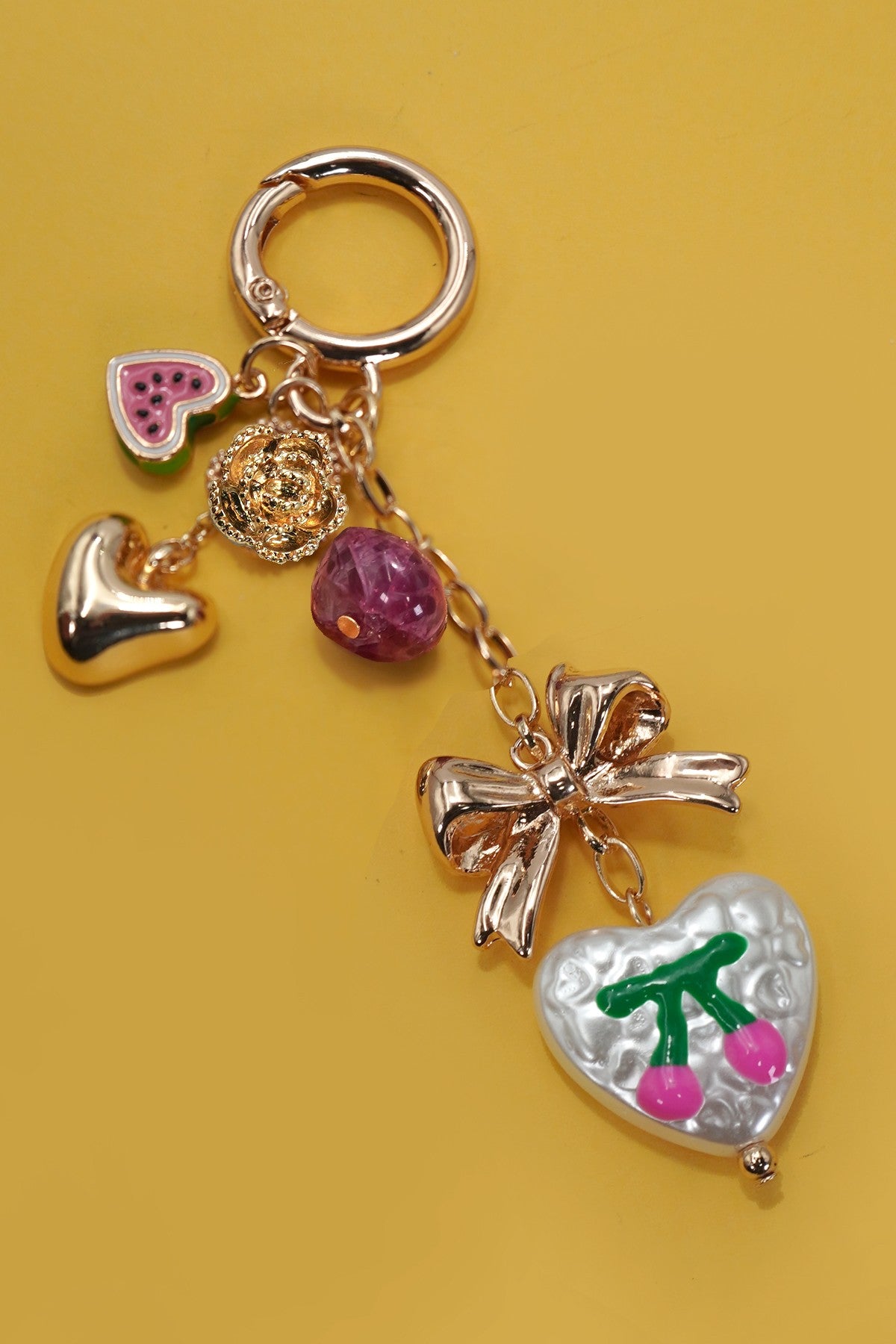 Unwritten Heart Bag Charm