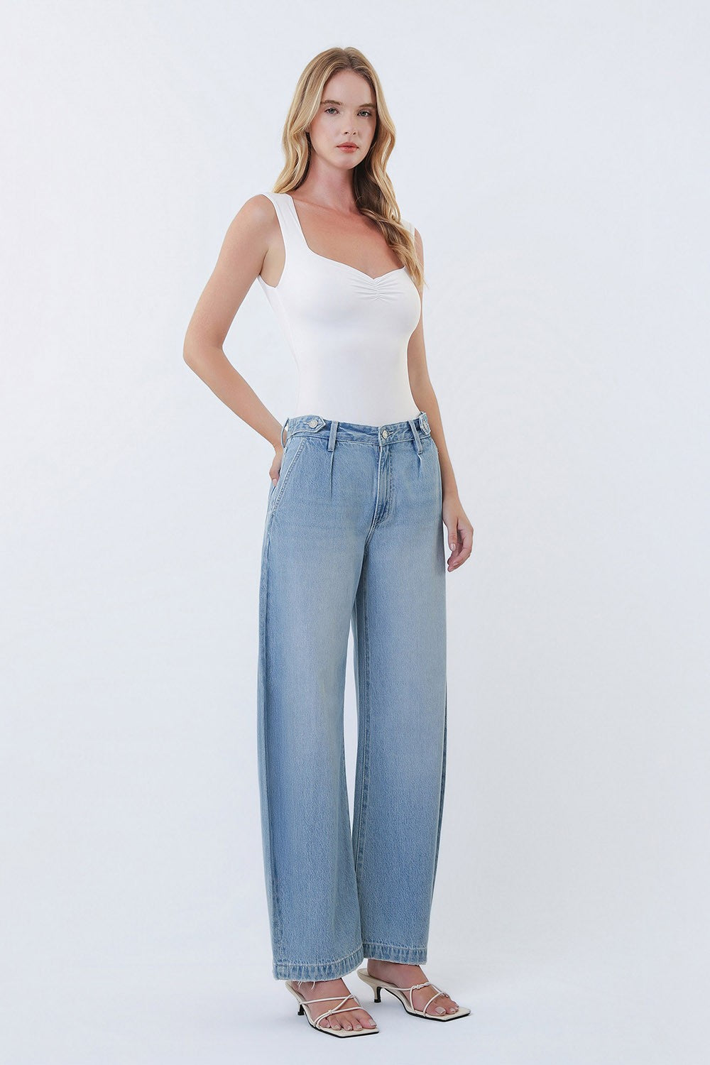 Soft Horizon Barrel Jeans