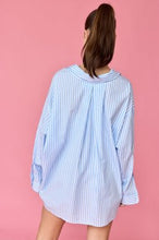 Load image into Gallery viewer, Luna Oversized Stripe Shirt