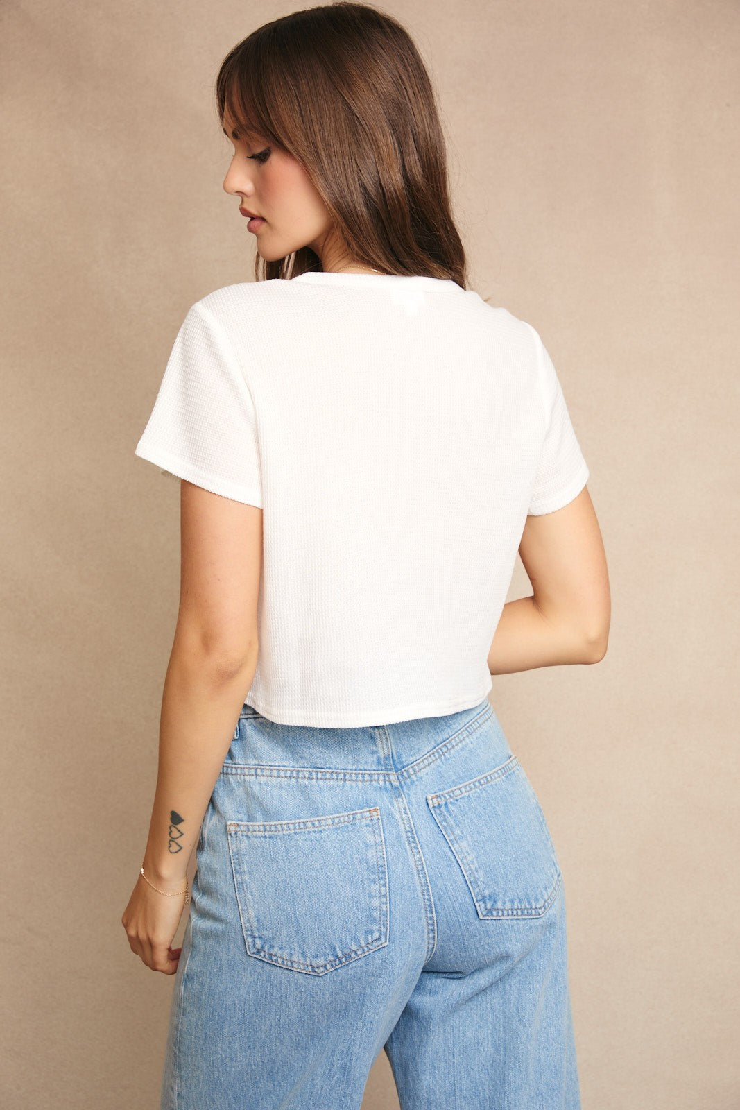 Varsity Crush '98 Crop Tee