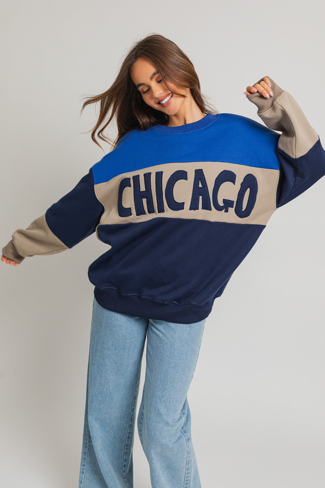 Chicago Colorblock Sweatshirt