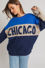 Load image into Gallery viewer, Chicago Colorblock Sweatshirt